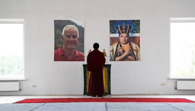 Его Святейшество Тринле Тхае Дордже, Семнадцатый Кармапа в гомпе Иркутского Буддийского центра